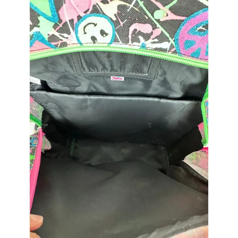 Justice backpack wheels